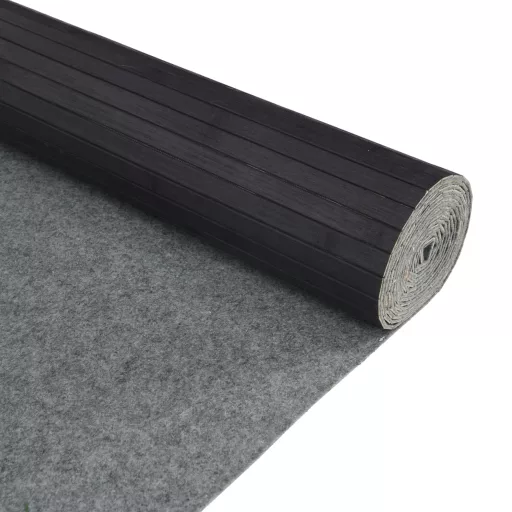 Szürke bambusz térelválasztó szélessége 600 cm magassága 165 cm