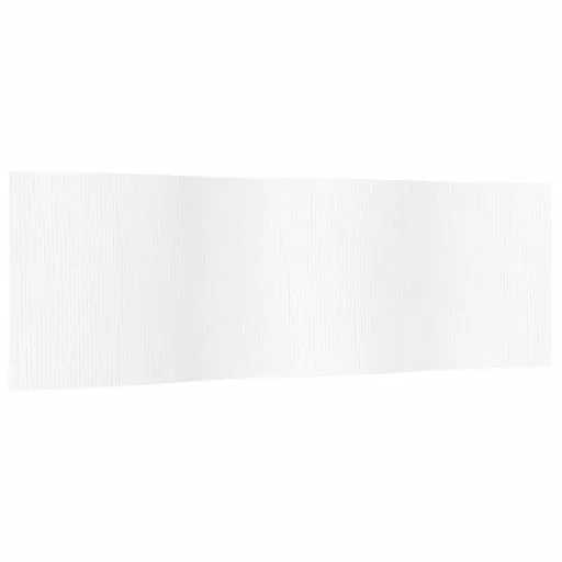 Fehér bambusz térelválasztó szélessége 600 cm magassága 165 cm