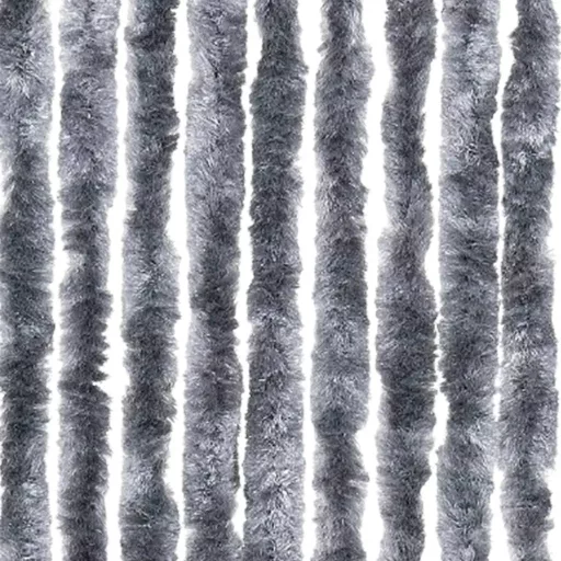 Ezüst zsenília rovarfüggöny 100 x 200 cm