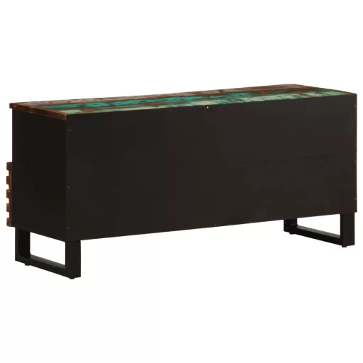 Tömör akácfa TV-szekrény 100 x 34 x 46 cm