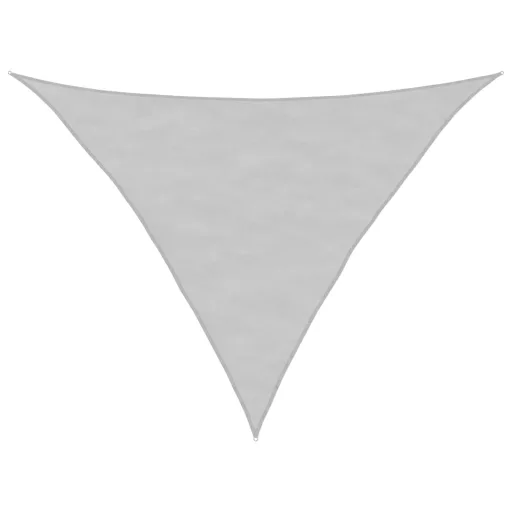 Szürke 100% poliészter oxford szövet napvitorla 2,5x2,5x3,5 m