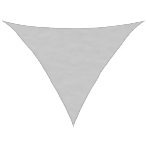 Szürke 100% poliészter oxford szövet napvitorla 3,5x3,5x4,9 m