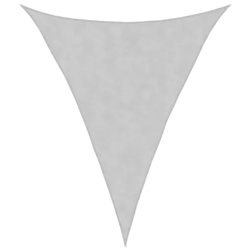 Világosszürke 100% poliészter oxford szövet napvitorla 4x5x5 m