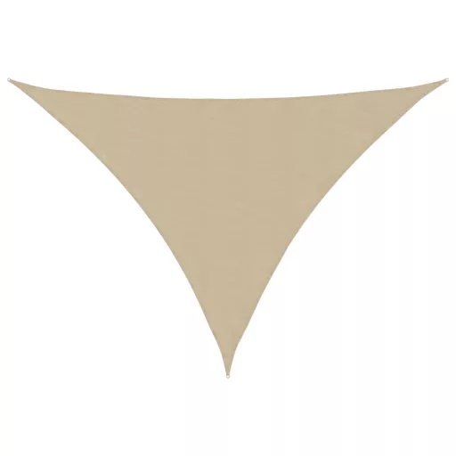 Bézs 100% poliészter oxford szövet napvitorla 7 x 5 x 5 m