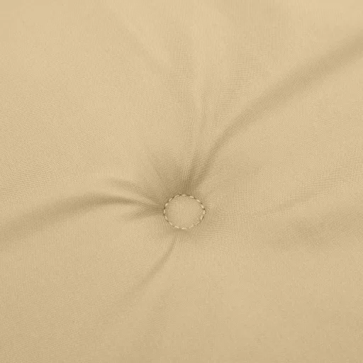 2 db melange bézs szövet magas háttámlájú székpárna 120x50x4 cm