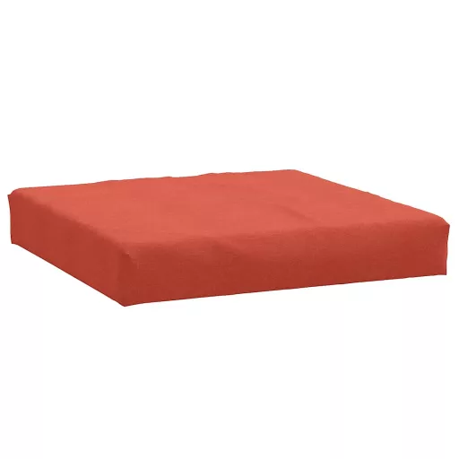 Melange piros szövet raklappárna 60x60x9,5 cm