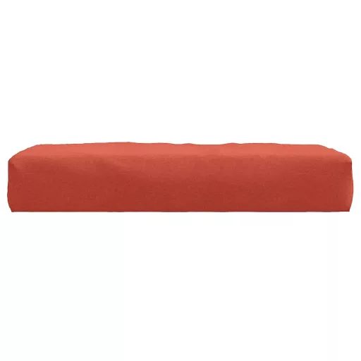 Melange piros szövet raklappárna 60x60x9,5 cm