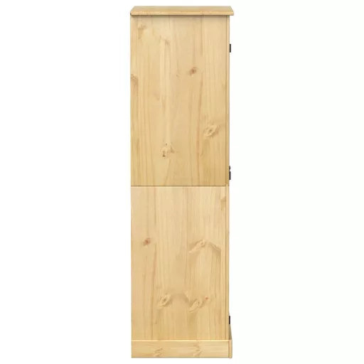 Corona tömör fenyőfa ruhásszekrény 76x50x170 cm