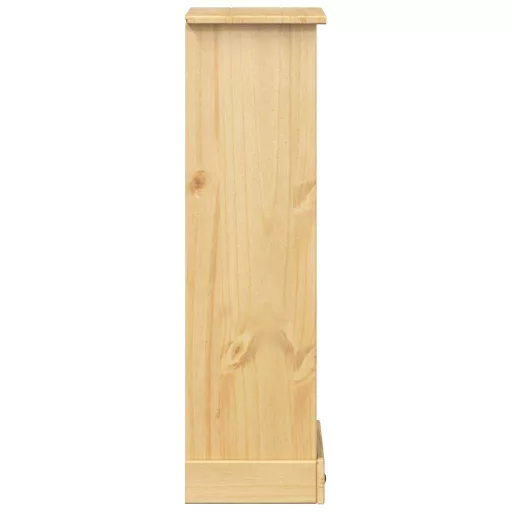 Corona tömör fenyőfa könyvszekrény 46 x 29 x 100 cm