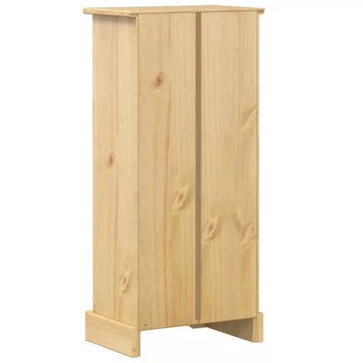 Corona tömör fenyőfa könyvszekrény 46 x 29 x 100 cm