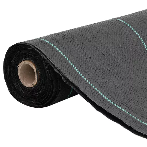 Fekete gyomfólia 1,5 x 50 m PP