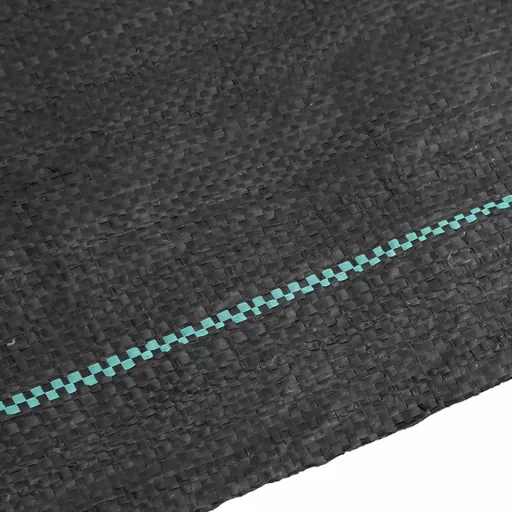 Fekete PP talajtakaró membrán 1,5x150 m