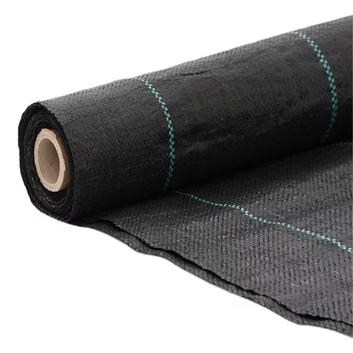 Fekete PP talajtakaró membrán 1x150 m