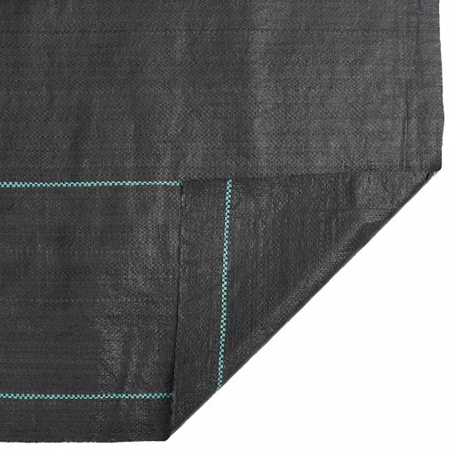Fekete PP talajtakaró membrán 1,5x25 m