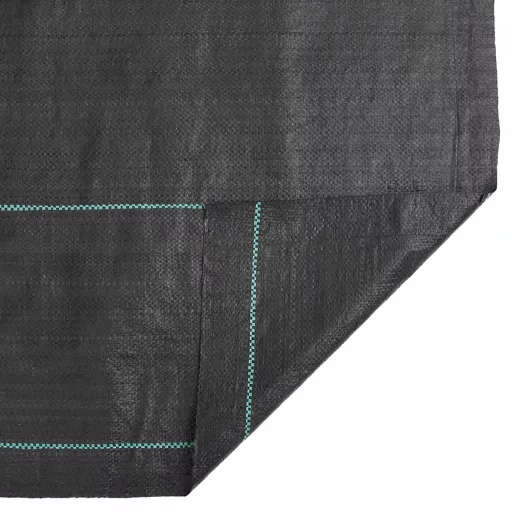 Fekete PP talajtakaró membrán 1,5x50 m