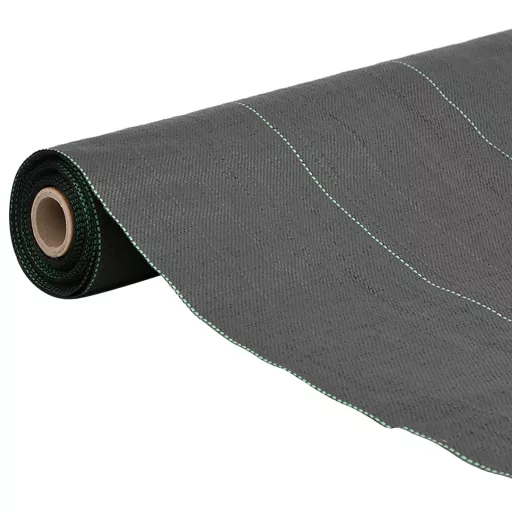 Fekete PP talajtakaró membrán 2x25 m