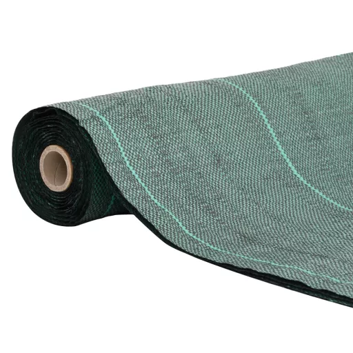 Zöld PP talajtakaró membrán 1,5x50 m