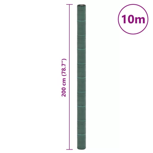 Zöld PP talajtakaró membrán 2x10 m