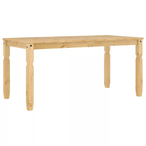 Corona tömör fenyőfa ebédlőasztal 160 x 80 x 75 cm