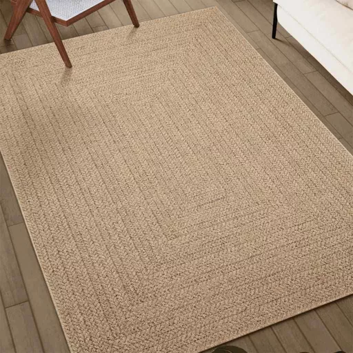 ZIZUR juta hatású beltéri és kültéri szőnyeg 240x240 cm