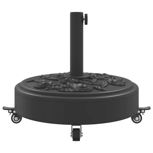 Görgős kerek napernyőtalp rúdhoz Ø38 / 48 mm 27 kg