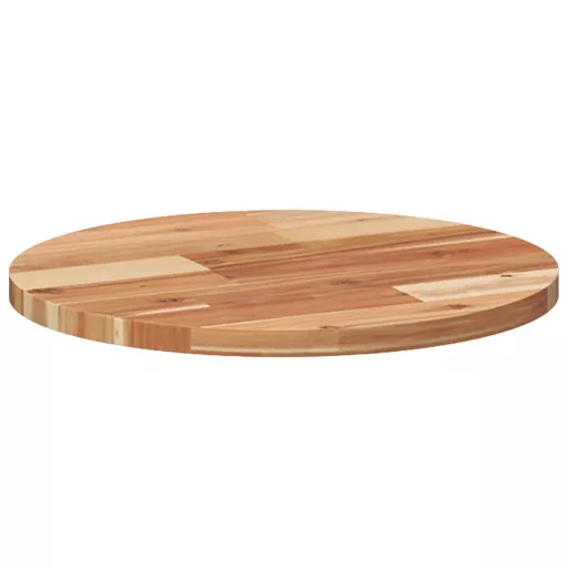 Kerek tömör akácfa asztallap Ø40 x 2 cm