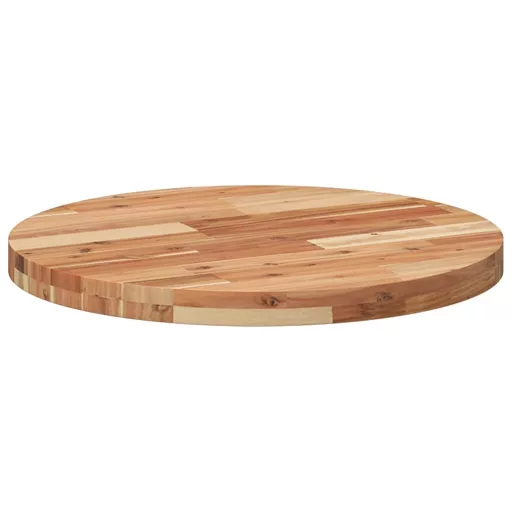 Kerek tömör akácfa asztallap Ø60 x 4 cm