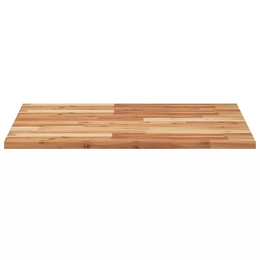Négyzet alakú tömör akácfa asztallap 70 x 70 x 2 cm
