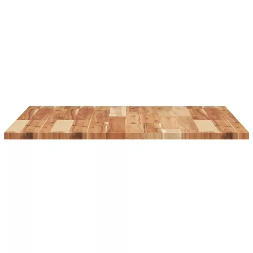 Négyzet alakú tömör akácfa asztallap 70 x 70 x 2 cm