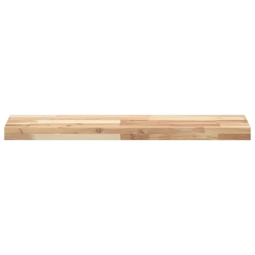 Tömör akácfa téglalap alakú asztallap 100 x 20 x 4 cm