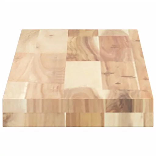 Tömör akácfa téglalap alakú asztallap 100 x 20 x 4 cm
