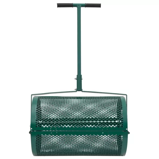 75L zöld acél komposztszóró Ø40x60 cm