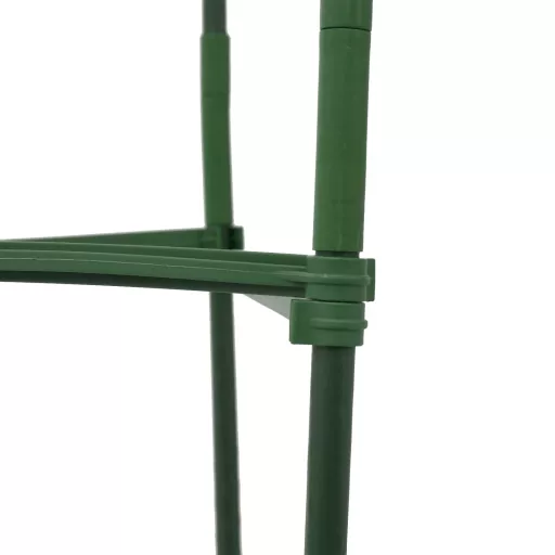 2 db acél és PP paradicsom ketrec 116 cm