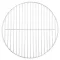 Kerek 304 rozsdamentes acél BBQ grillrács Ø37 cm