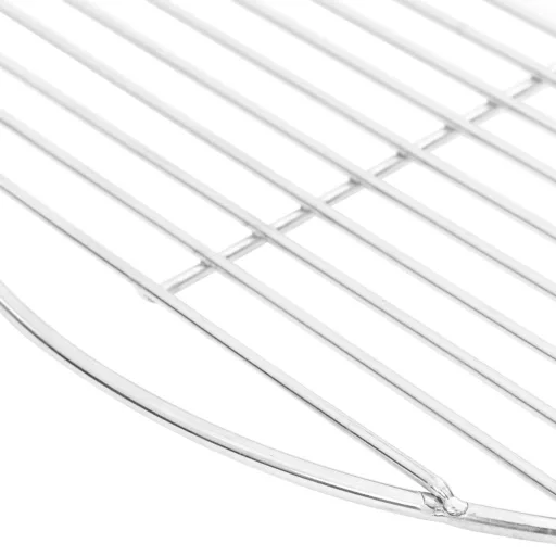 Kerek 304 rozsdamentes acél BBQ grillrács Ø40 cm