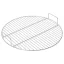 Kerek 304 rozsdamentes acél BBQ grillrács fogantyúval Ø44,5 cm
