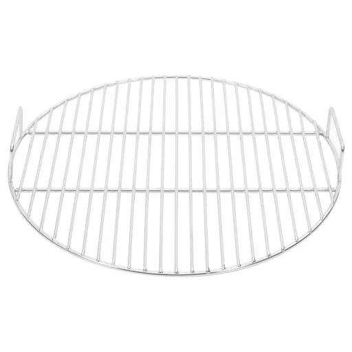 Kerek 304 rozsdamentes acél BBQ grillrács fogantyúval Ø44,5 cm