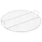 Kerek 304 rozsdamentes acél BBQ grillrács fogantyúval Ø54 cm