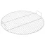 Kerek 304 rozsdamentes acél BBQ grillrács fogantyúval Ø54 cm
