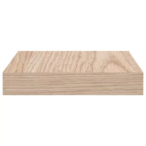 2 db szerelt fa függőpolc 40 x 23,5 x 4 cm