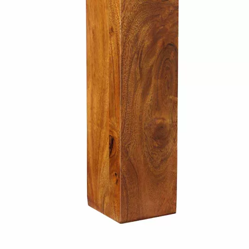 Öltözködőasztal fiókkal Barna 90 x 45 x 75 cm Tömör Akácfa
