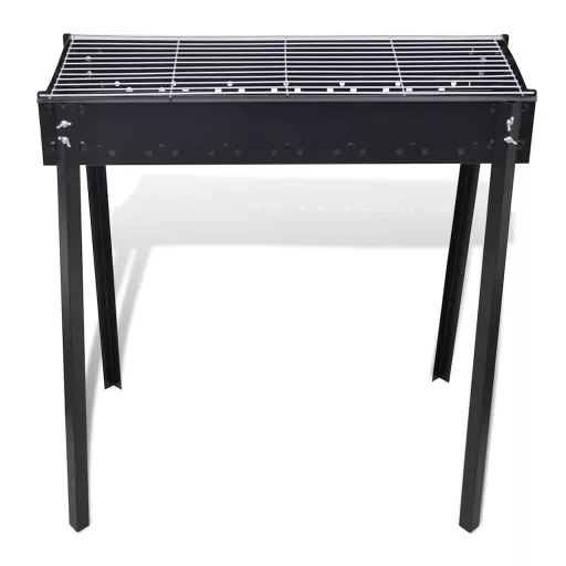 BBQ Állvány Faszén Barbecue 75X28cm
