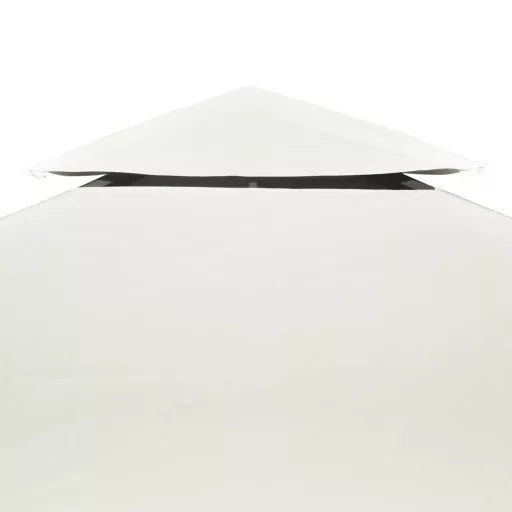 Krémfehér csere pavilon ponyvatető 310 g / m² 3 x 4 m