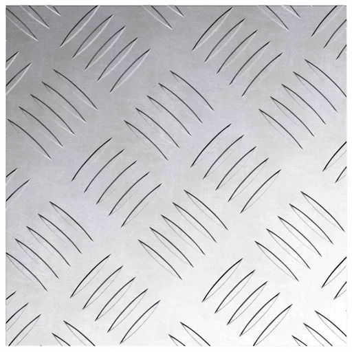 Lépcsőfok Négyzet 2 pcs Ezüst 20 x 20 cm Alumínium