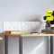 Lépcsőfok Négyszögletes 2 pcs Ezüst 50 x 20 cm Alumínium