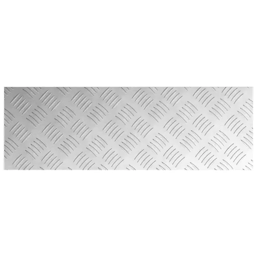 Lépcsőfok Négyszögletes 2 pcs Ezüst 60 x 20 cm Alumínium