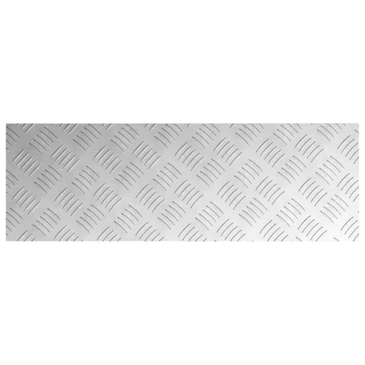 Lépcsőfok Négyszögletes 2 pcs Ezüst 75 x 25 cm Alumínium