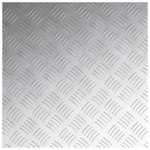 Lépcsőfok Négyzet 4 pcs Ezüst 50 x 50 cm Alumínium