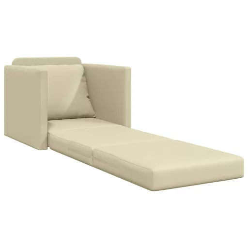 Kanapéágy 60cm Krém Mübőr