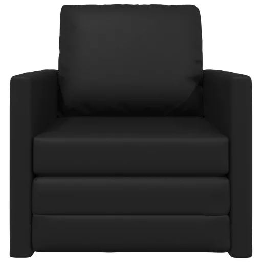 Kanapéágy 60cm Fekete Mübőr